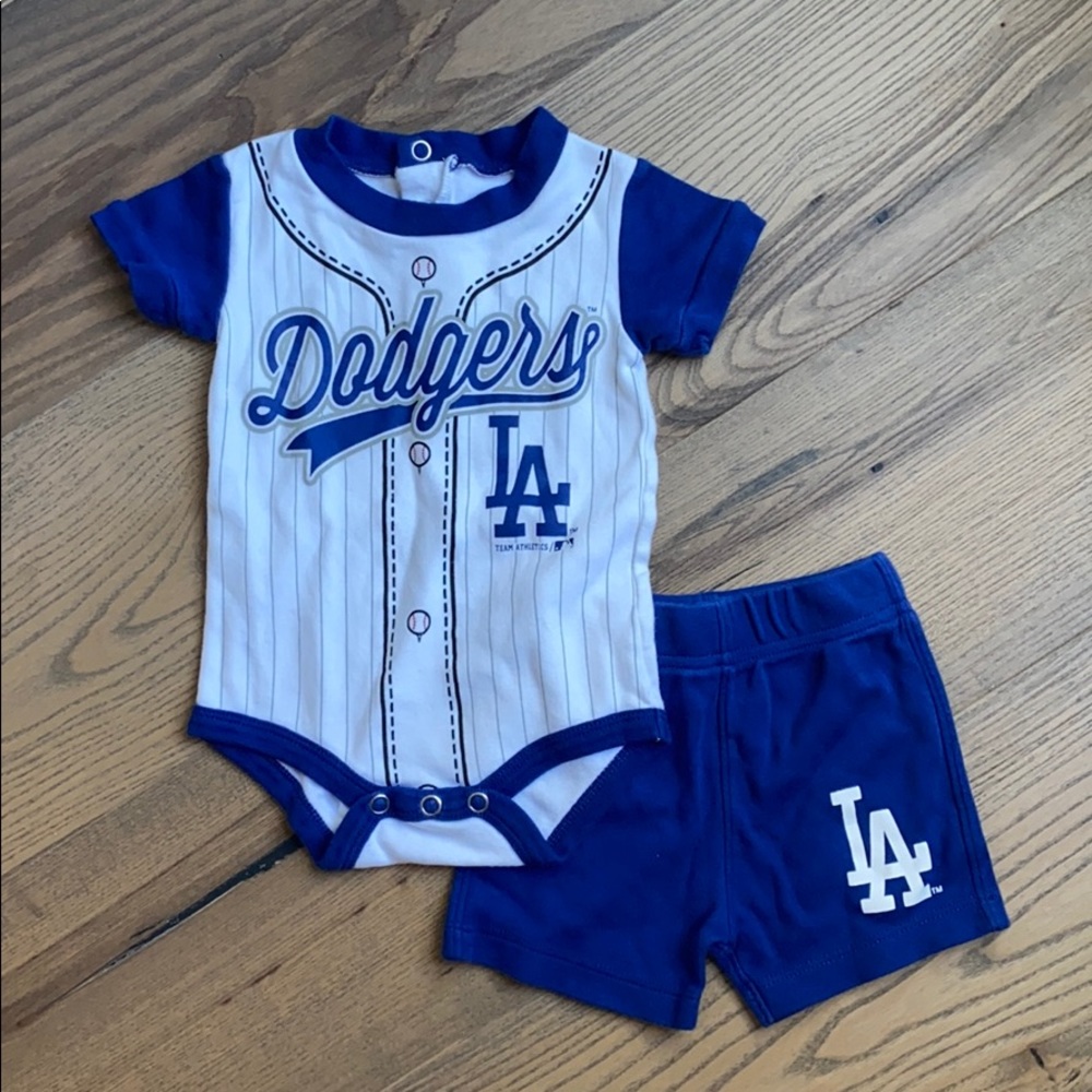 Dodgers Infant onesie set